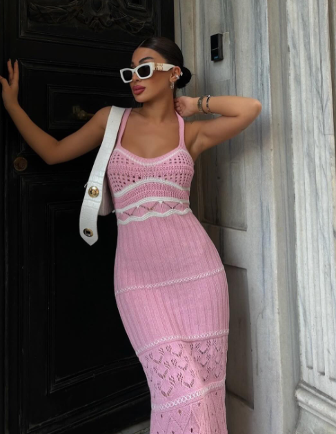2020 Summer European Style Leopard Print Dress