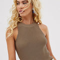 Fashionable Women's Knit Sleeveless Sweater (Solid Color)