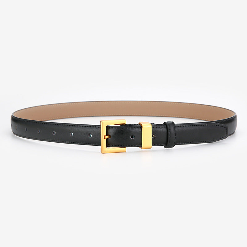 Women's Genuine Leather Fashion Decorative Belt