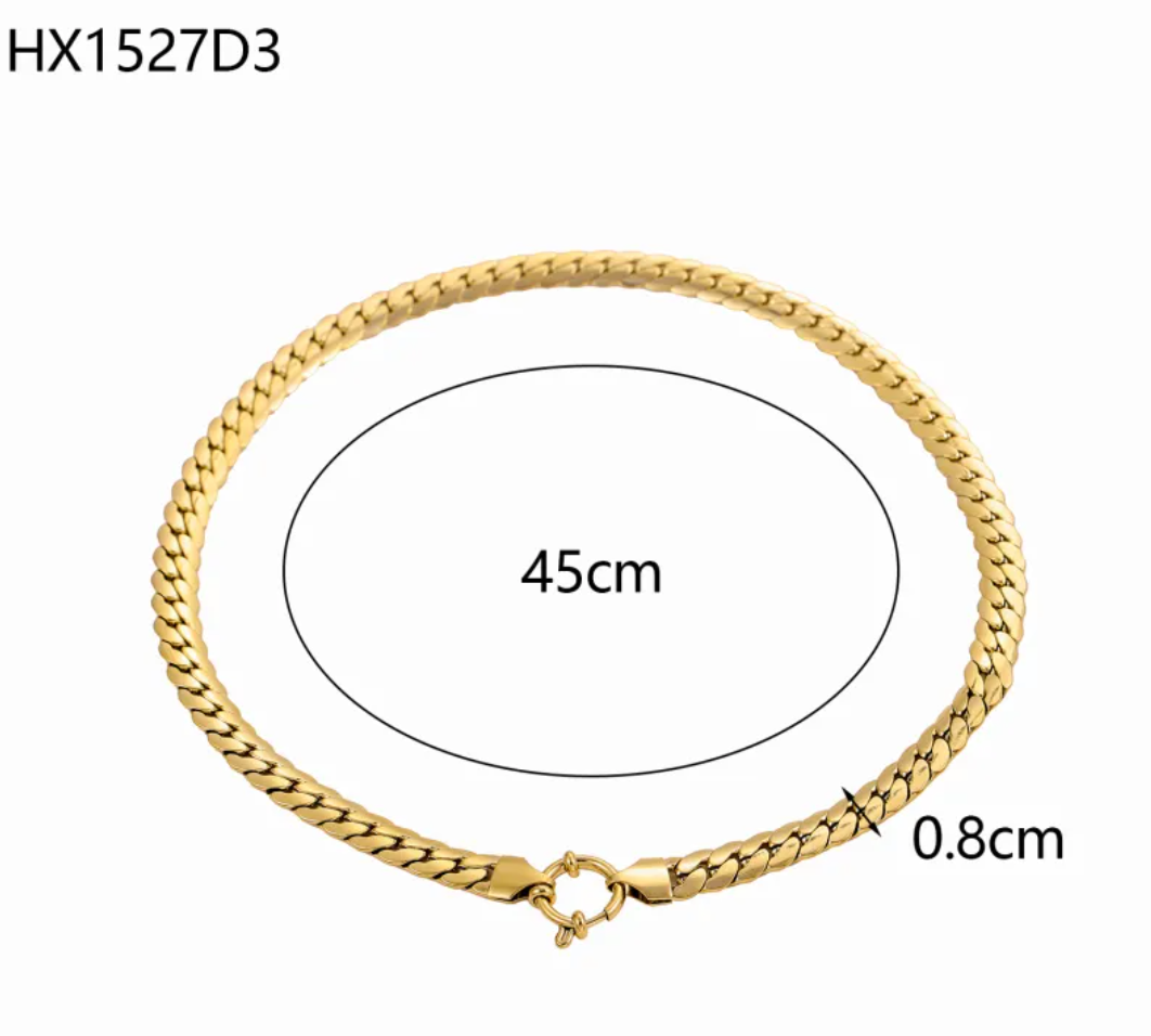 Sleek Minimalist Chain Necklace