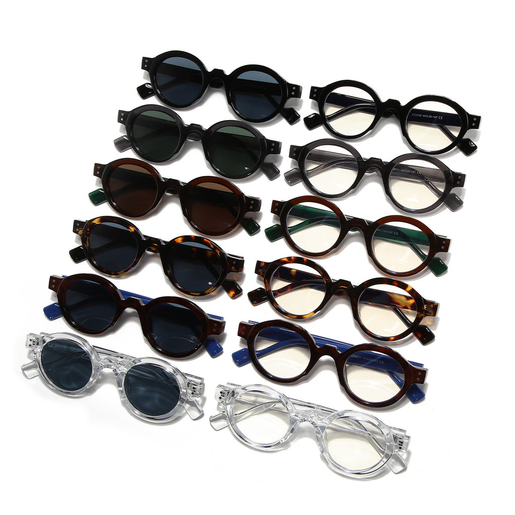 American Style Round Frame Sunglasses for Men & Women