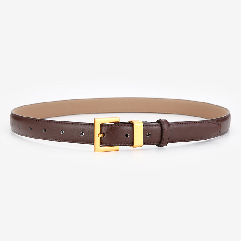 Women's Genuine Leather Fashion Decorative Belt