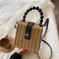 Karen Luxury Straw Bag - Handcrafted Wicker Bag (One Piece)