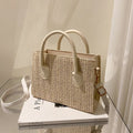 Women's Straw Single Shoulder Crossbody Handbag