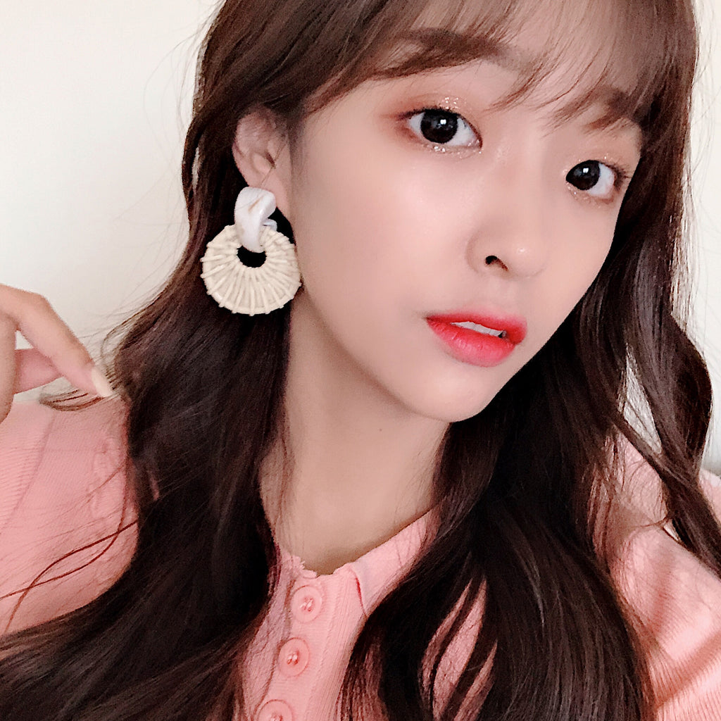 Korean DDP Trendy Minimalist Women's Earrings