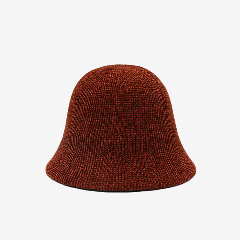 Versatile Women's Chenille Fisherman's Knitting Hat