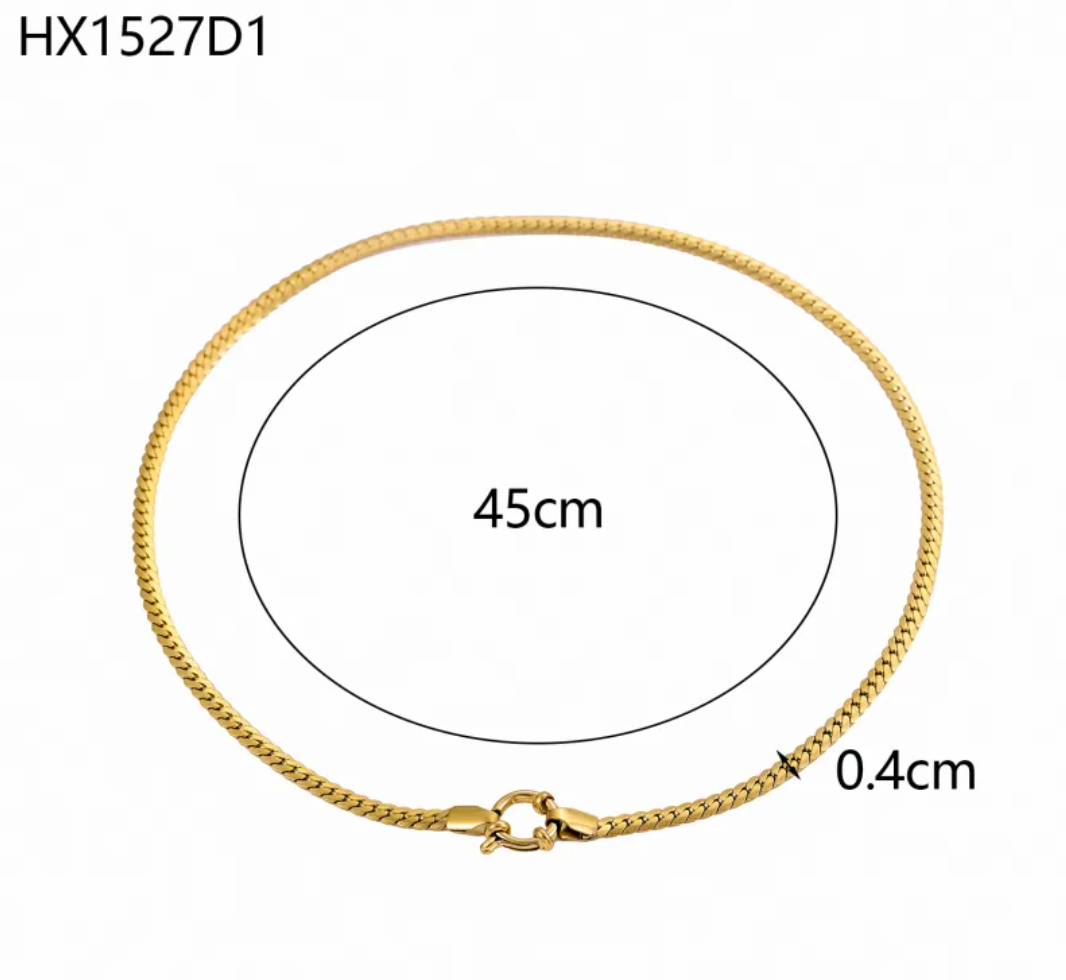 Sleek Minimalist Chain Necklace