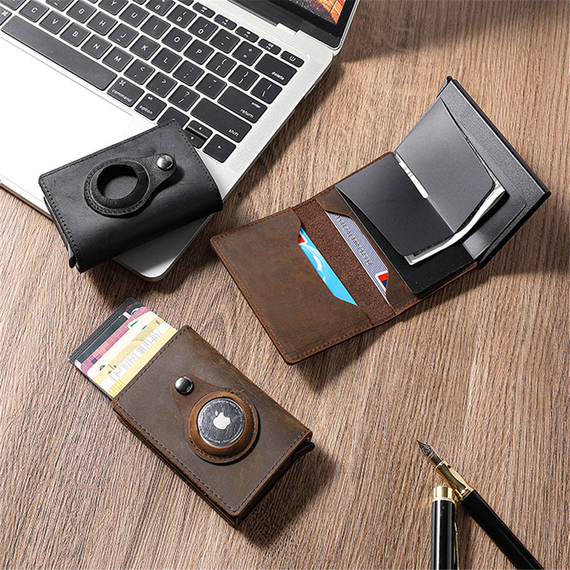 Genuine Airtag Wallet Card Holder for Men & Women