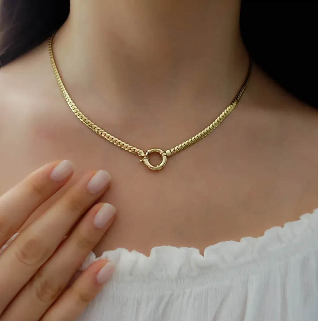 Sleek Minimalist Chain Necklace