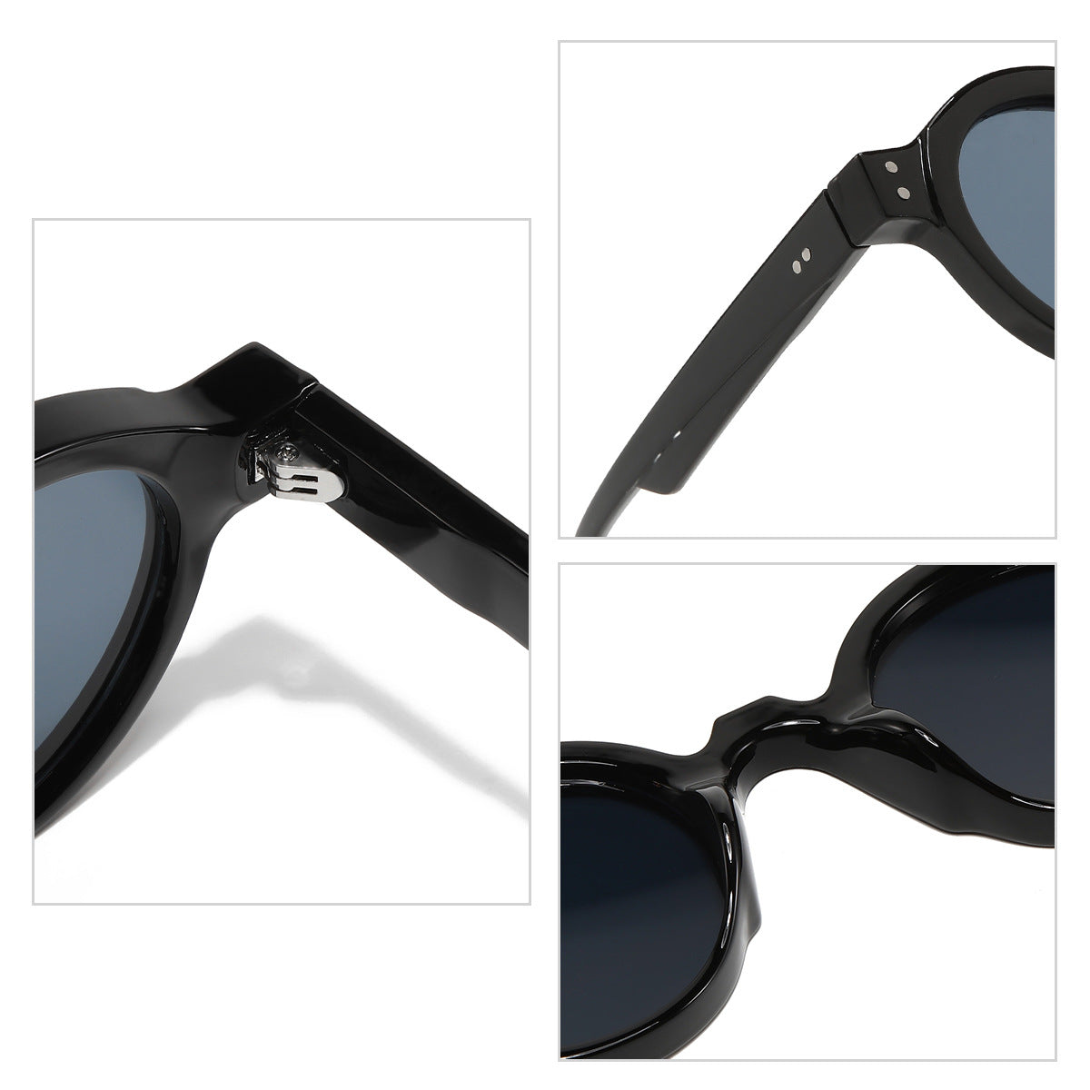 American Style Round Frame Sunglasses for Men & Women