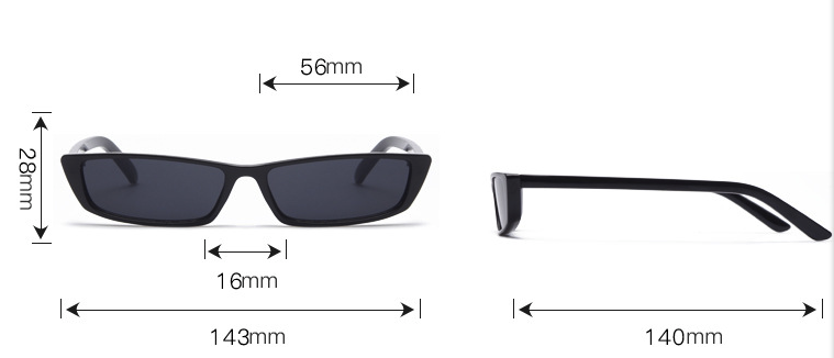 Women’s Small Frame Sunglasses - European Style