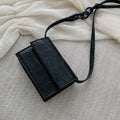 Crocodile Pattern Shoulder Crossbody Bag