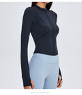 Women's Slim Fit Long Sleeve Yoga Jacket (Fall/Winter)