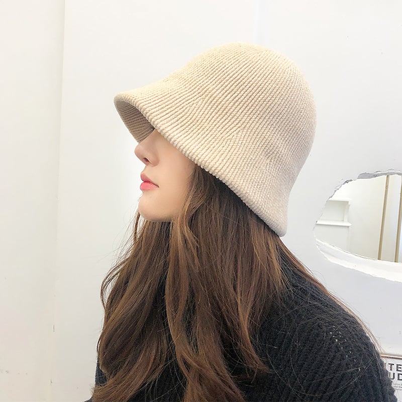 Versatile Women's Chenille Fisherman's Knitting Hat