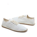 Men's White Breathable Slip-On Loafers Espadrilles