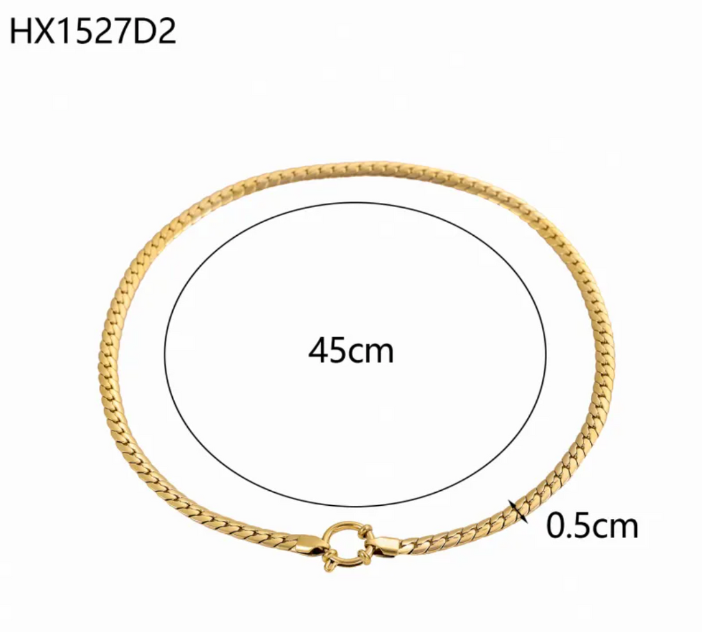 Sleek Minimalist Chain Necklace