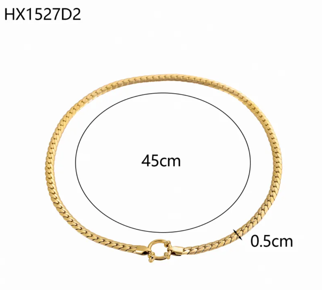 Sleek Minimalist Chain Necklace