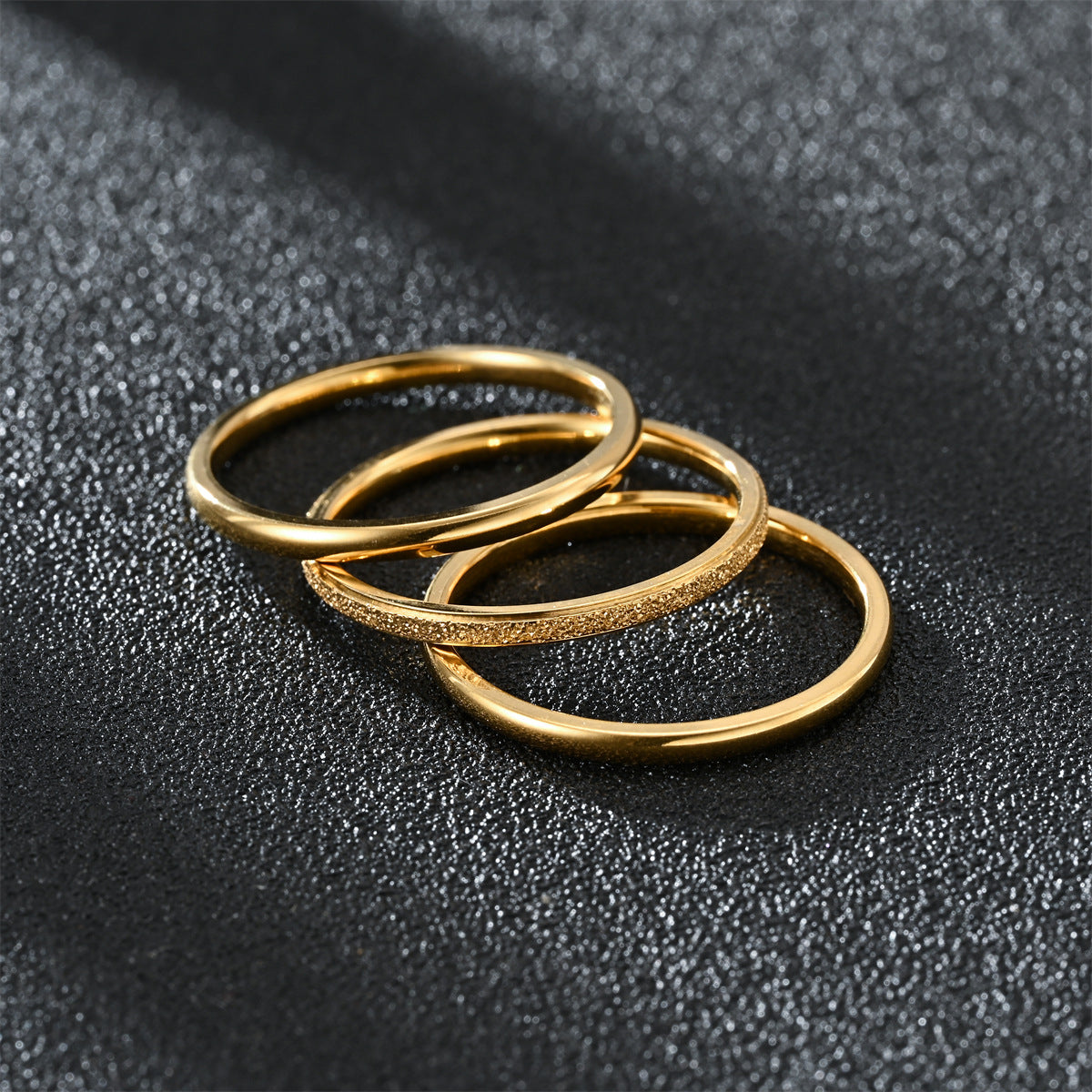 Light Luxury Stainless Steel Ring for Women by Suquan