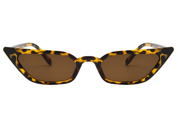 Cat Eye Sunglasses, Clear Lens Small Frame Shades