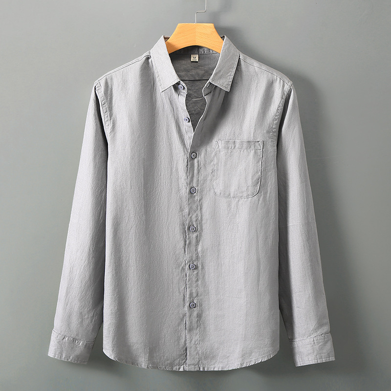 Linen Long Sleeve Shirt