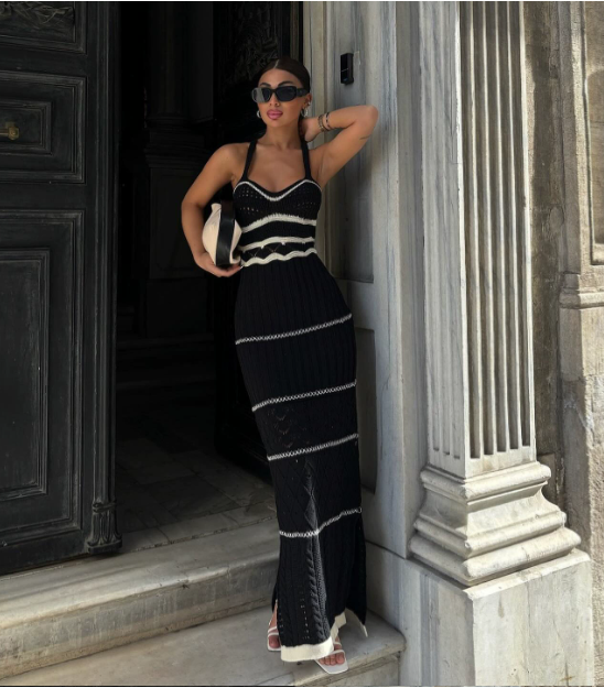 2020 Summer European Style Leopard Print Dress