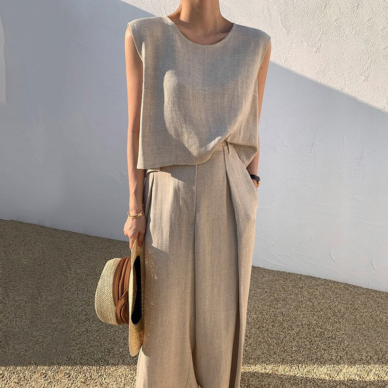 2023 Spring/Summer Women's Loose Two-Piece Set