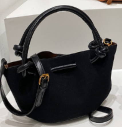 Minimalist PU Leather Crossbody Bag