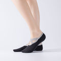 Fashionable Cross-Tie Yoga Socks for Indoor Use