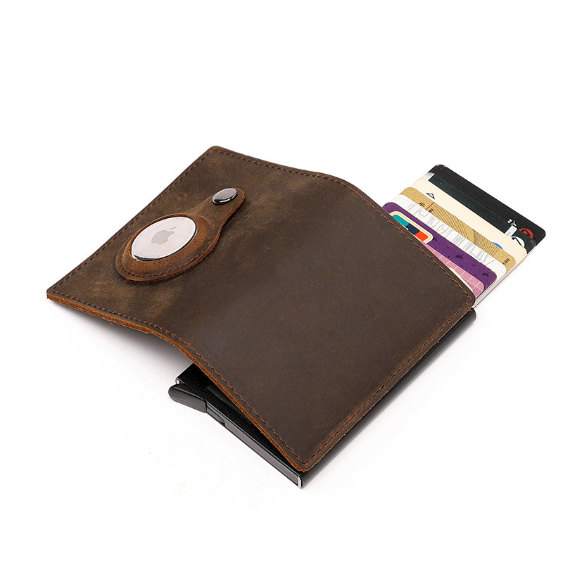 Genuine Airtag Wallet Card Holder for Men & Women