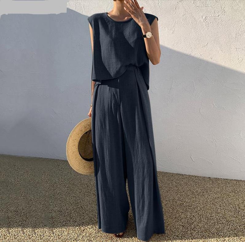 2023 Spring/Summer Women's Loose Two-Piece Set